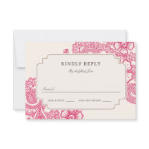 Mod Mehandi Wedding RSVP