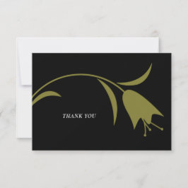 MOD OLIVE TULIP WEDDING DANKESKARTE