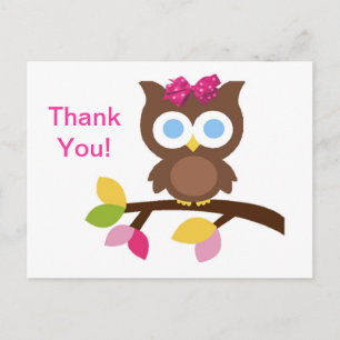 Mod Owl Design Anniversaire Fête Invitation Faveur