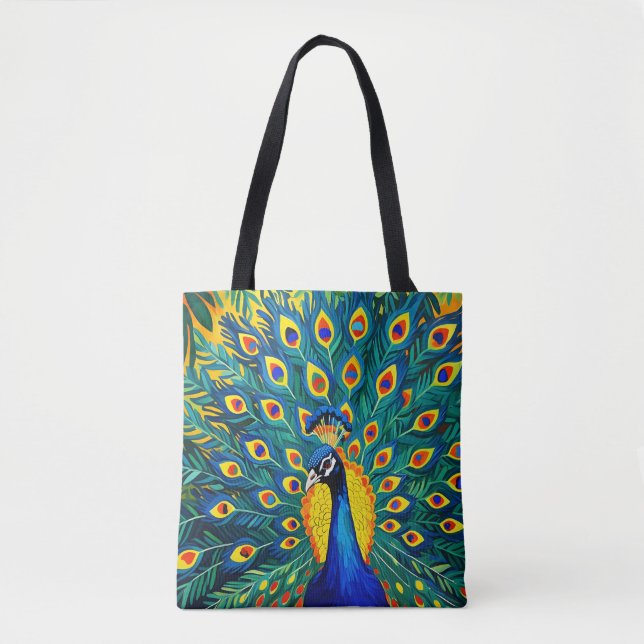 Mod Peacock Tasche (Vorderseite)