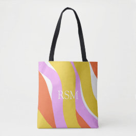 Mod Pink Orange Gold Palm Springs Einzigartig Tasche