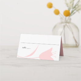 MOD PINK TULIP WEDDING PLATZKARTE