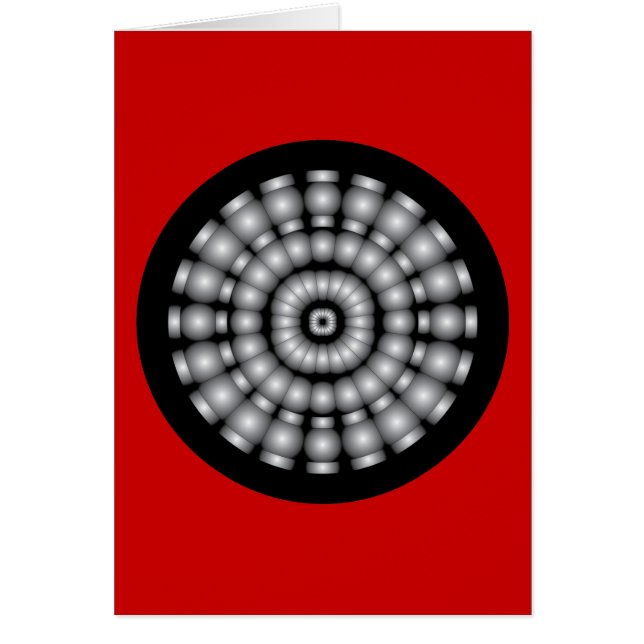 Mod Psychedelic Spheres Dartboard (Vorne)