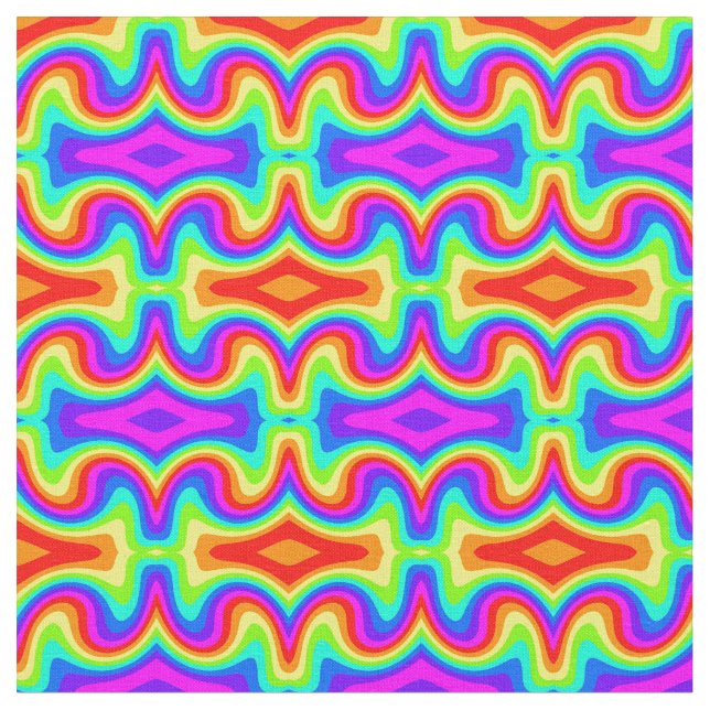 Mod Rainbow 2 Stoff (Nahaufnahme)