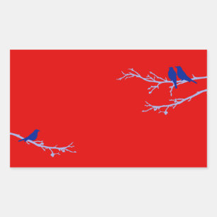 Mod Rechteckiger Aufkleber