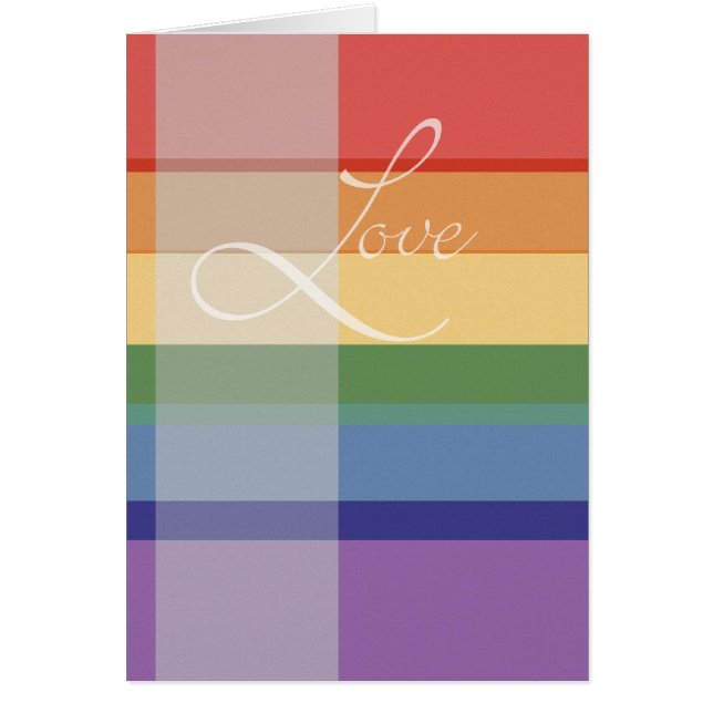 Mod-Regenbogen-Liebe (Vorne)