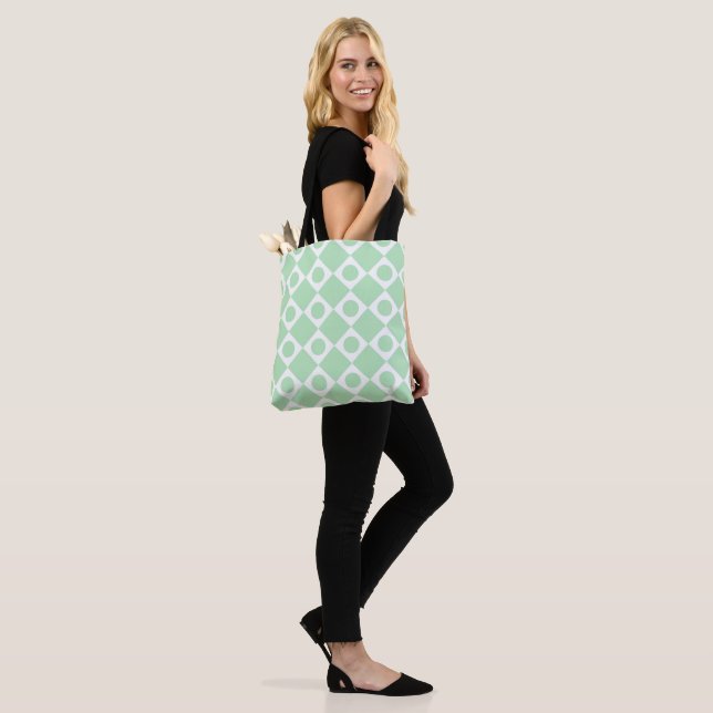 Mod Retro 60er Mint Tasche (Am Model)