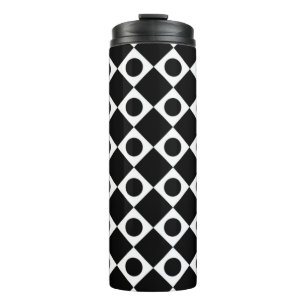 Mod Retro 60's Black Thermosbecher