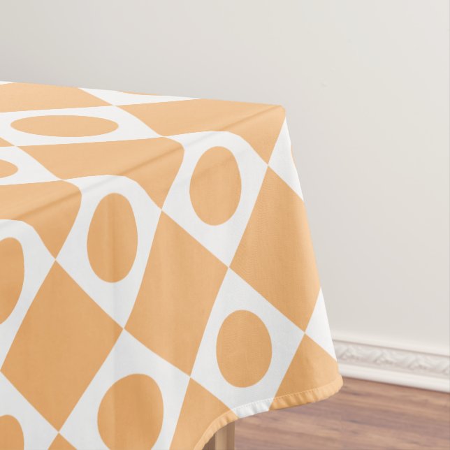 Mod Retro 60's Custom Color Tablecloth Tischdecke (Beispiel)