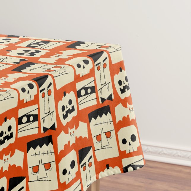 Mod Retro Monster Tischdecke (Beispiel)