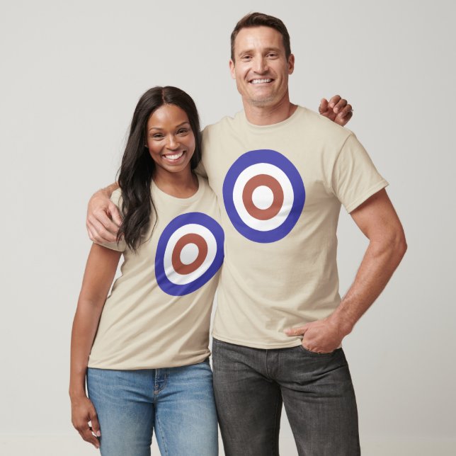 Mod Rocker Target Jersey T-Shirt (Unisex)