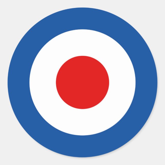 Mod Roundel 1,5" Stickers (Vorderseite)