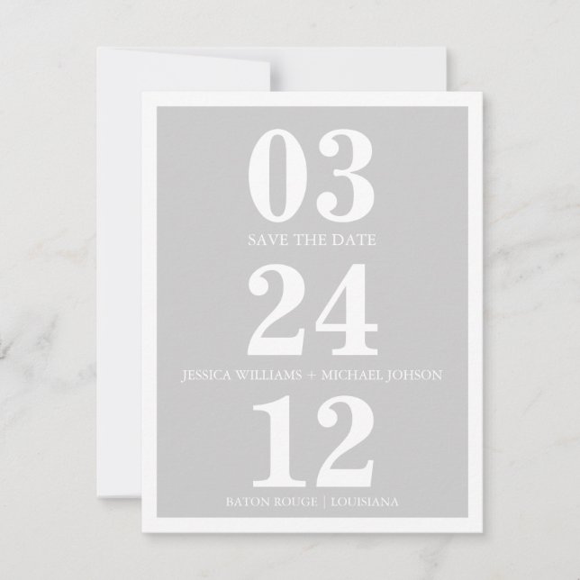 Mod Save the Date (Vorderseite)