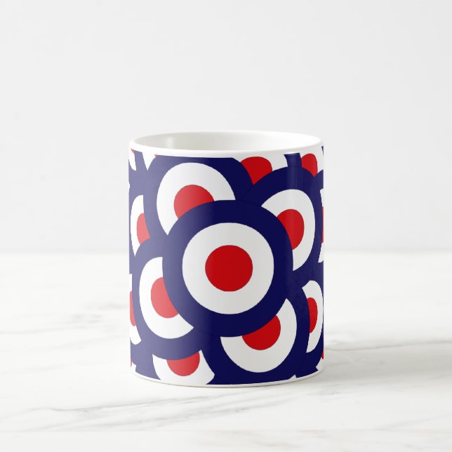 Mod-Schwarm-Tasse Kaffeetasse (Mittel)