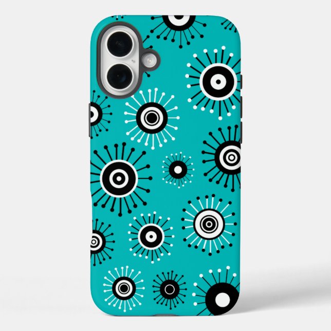 Mod-Sternexplosionen iPhone 16 Plus Hülle (Rückseite)