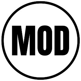MOD - Sticker rond Modesto Classic