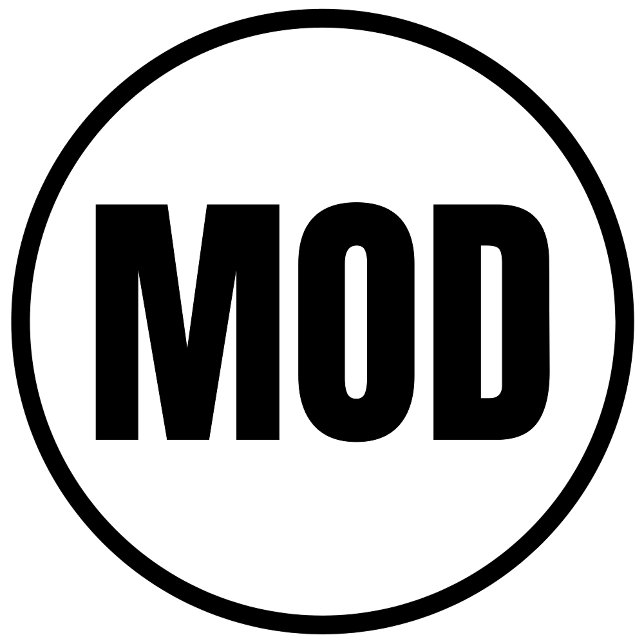 MOD - Sticker rond Modesto Classic (Créateur téléchargé)