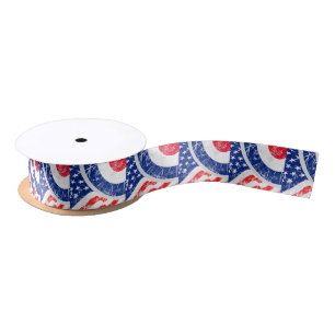Mod Target Mod USA Target Grunge Roundel Satinband