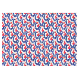 Mod Target Mod USA Target Grunge Roundel Tischdecke