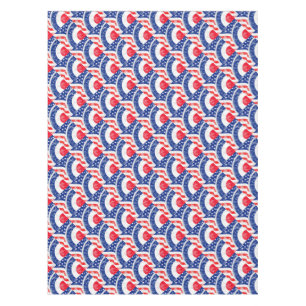 Mod Target Mod USA Target Grunge Roundel Tischdecke
