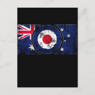 Mod Target Mods Australien-Runde Ziel Scooter Postkarte