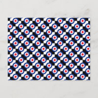 Mod Target Pattern Polka Dots Fashion Vintag