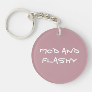 Mod- und Flashy-Acrylic-Schlüsselanhänger Schlüsselanhänger