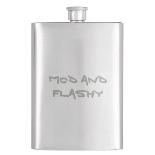 Mod und Flashy Classic Flask Flachmann