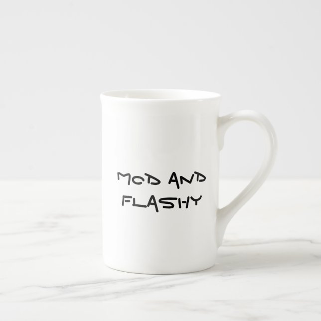 Mod und Flashy Specialty Tasse (Rechts)