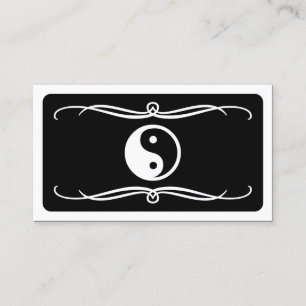 Mod yin Yang (Farbe kundengerecht) Visitenkarte