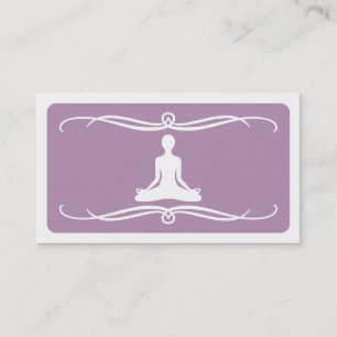Mod-Yoga (Farbanpassbar) Visitenkarte