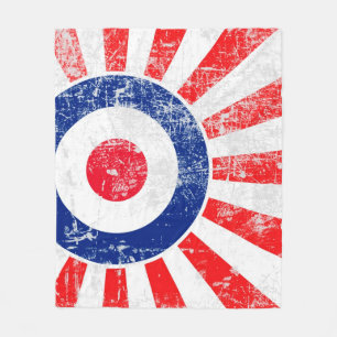 Mod Ziel Mods USA Ziel Grunge Rundel Fleecedecke