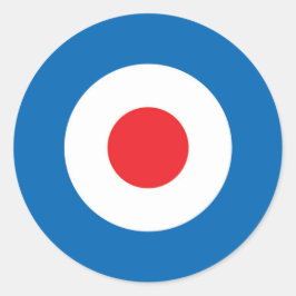 MOD ZIELSTRECKERBLATT VON ZWANZIG RUNDER AUFKLEBER