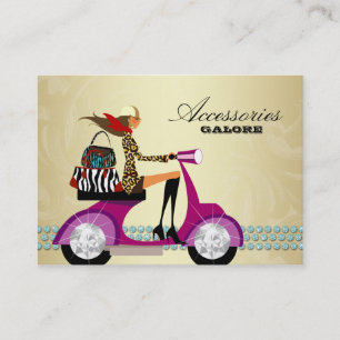 Mode-Accessoire-Geldbeutel-Schmuck-blaues Gold 2 Visitenkarte