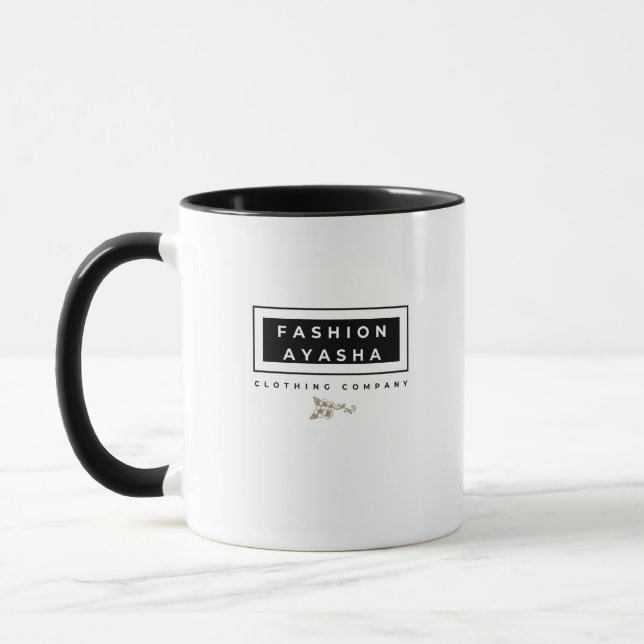 Mode Ayasha 11 oz Café Mug (Gauche)