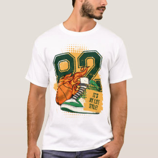 Mode Basket de basket-ball T-shirt