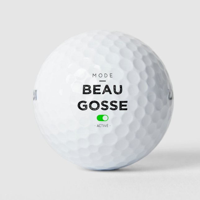 Mode Beau Gosse Golfball (Vorderseite)