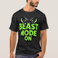 Mode Bête Activé - T-Shirt Motivant pour Hommes