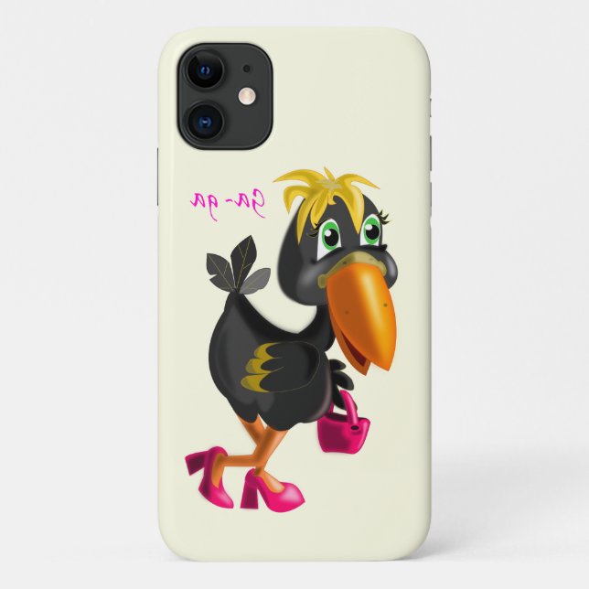 Mode Bird - Case-Mate iPhone Hülle (Rückseite)