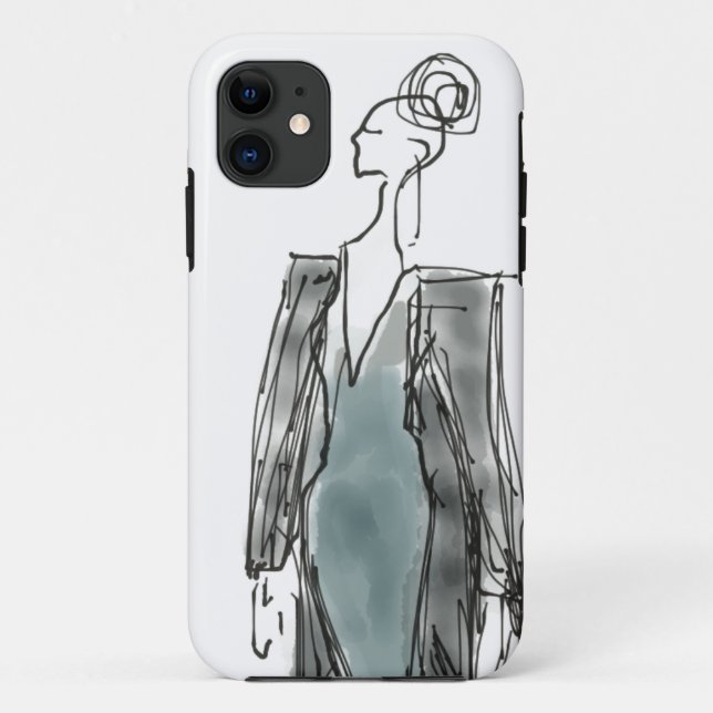 Mode-Blazer iPhone 5/5s Fall Case-Mate iPhone Hülle (Rückseite)
