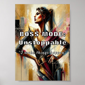Mode Boss : Affiche imprenable