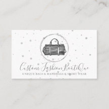 Mode Boutique Silver Tasche Tasche gestreift