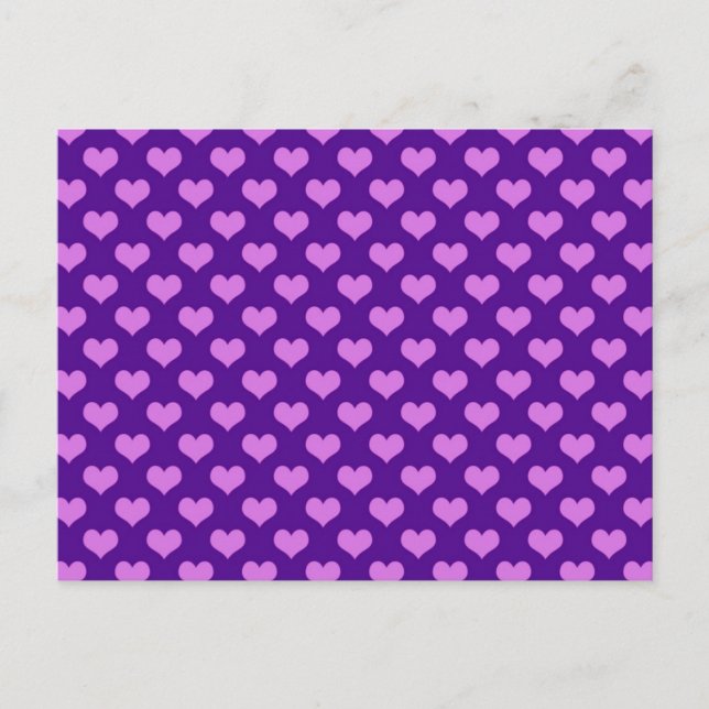 Mode Bright Hearts Postkarte (Vorderseite)