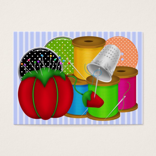 Mode - Carte Seamstress / Tag - SRF (Devant)