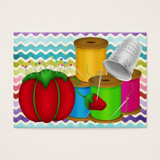 Mode - Carte Seamstress / Tag - SRF (Devant)