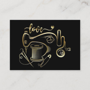 Mode, couture, Carte de visite Seamstress Version
