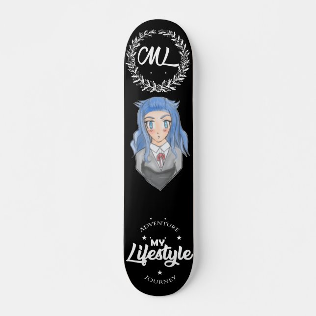 Mode de vie des filles de Kawaii Skateboard (Devant)