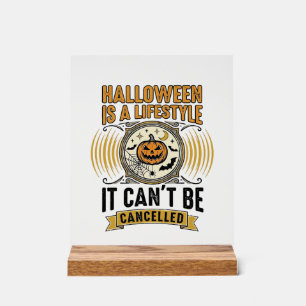 Mode de vie Halloween Typographie de citrouille vi