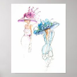 Mode Derby von Heather French Henry 11x14 Poster