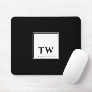 Mode Design Schwarz Mousepad